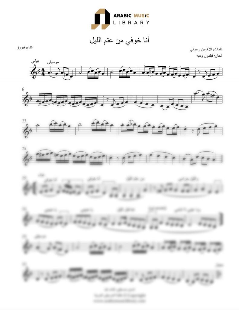 Ana Khaofi Mn Atem Al-lail