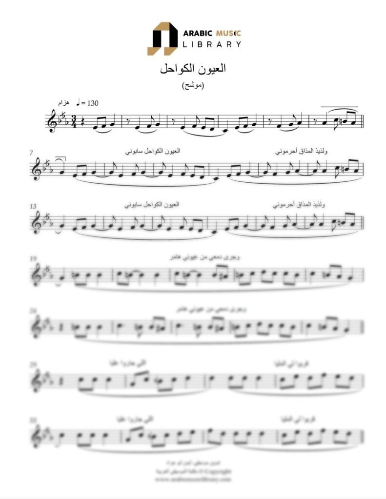 العيون الكواحل